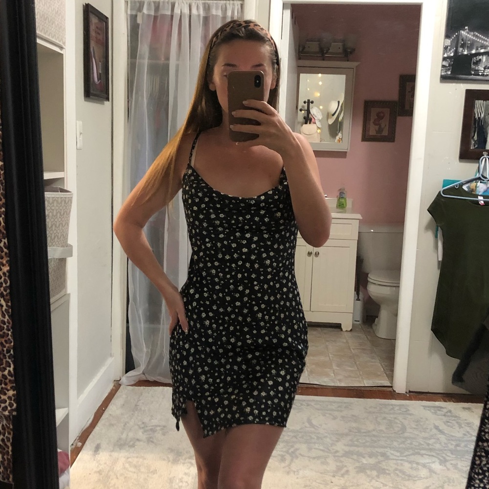 Tight flower dress